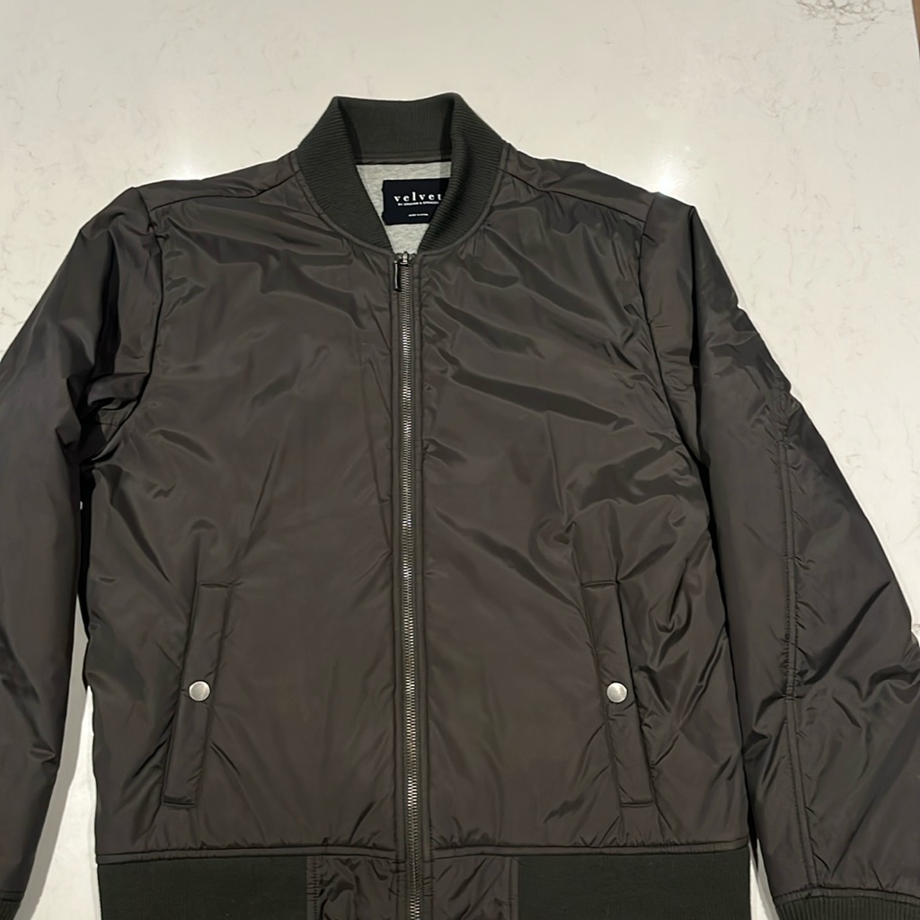 Velvet By Graham&Spencer Bomber Jacket Medium